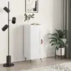 Image de vidaXL Buffet Blanc brillant 34,5x34x90 cm