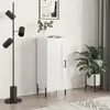 Image de vidaXL Buffet blanc brillant