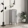Image de vidaXL Buffet sonoma gris 34,5x34x90 cm