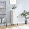 Image de vidaXL Buffet - Blanc brillant