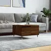 Image de VidaXL Table basse Chêne marron