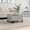 Image de vidaXL Table basse - Gris béton