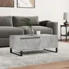 Image de VidaXL Table Basse Gris Béton