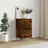 Image de vidaXL Buffet Chêne Fumé
