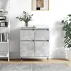 Image de vidaXL Buffet Gris béton 60x35x70 cm