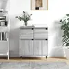 Image de vidaXL Buffet - Sonoma gris 60x35x70 cm