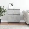 Image de vidaXL Buffet - Gris béton 60x35x70 cm