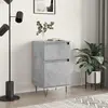 Image de vidaXL Buffet - Gris béton 40x35x70 cm