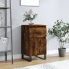 Image de Buffet vidaXL Chêne Fumé