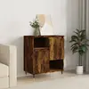 Image de vidaXL Buffet - Chêne Fumé - 60x35x70 cm