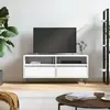 Image de Vidaxl Meuble TV - Blanc
