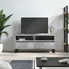 Image de vidaXL Meuble TV - Gris béton