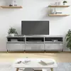 Image de vidaXL Meuble TV - Gris béton