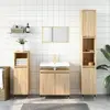 Image de Armoire de bain vidaXL - Chêne Sonoma