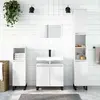Image de vidaXL Armoire de bain blanc brillant 58x33x60 cm