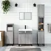 Image de VidaXL Armoire bain sonoma gris 58x33x60 cm