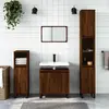 Image de vidaXL Armoire de bain - Chêne marron 58x33x60 cm