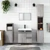 Image de Armoire de bain Vidaxl sonoma gris - 65x33x60 cm