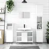 Image de vidaXL Armoire de salle de bain