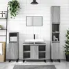 Image de vidaXL Armoire salle de bain - Sonoma gris
