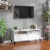 Image de VidaXL Meuble TV Blanc