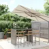 Image de vidaXL Ensemble de bar jardin 7 pcs