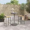 Image de vidaXL Ensemble de bar jardin