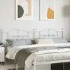 Image de vidaXL Tête de lit de remplacement métal blanc 200 cm