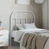 Image de vidaXL Tête de lit de remplacement métal blanc 75 cm
