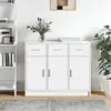 Image de vidaXL Buffet Blanc