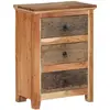 Image de vidaXL Armoire latérale - Bois massif