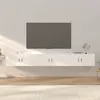 Image de vidaXL Meubles TV muraux 3 pcs - Blanc