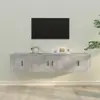 Image de vidaXL Ensemble Meubles TV 3 pcs Gris Béton