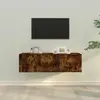 Image de vidaXL Ensemble TV - Chêne fumé