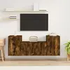 Image de vidaXL Ensemble Meubles TV - Chêne Fumé