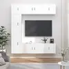 Image de vidaXL Ensemble de meubles TV 7 pcs - Blanc