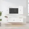Image de VidaXL Ensemble 5 pcs - Blanc