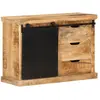 Image de vidaXL Buffet bois de manguier 80x30x55 cm