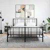 Image de vidaXL Tables de Chevet Lot de 2 - Gris Béton