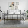 Image de VIDAXL Tables de chevet 2 pcs - Gris béton 40x35x69 cm bois d’ingénierie