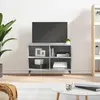 Image de VidaXL Meuble TV Gris Béton