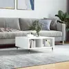 Image de VIDAXL Blanc Brillant