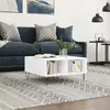 Image de vidaXL Table basse 60x60x30 cm - Blanc