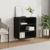 Image de VidaXL Buffet - Noir 57x35x70 cm Bois d'ingénierie
