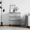 Image de vidaXL Buffet Gris béton
