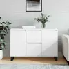 Image de VIDAXL Buffet blanc