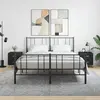 Image de vidaXL Tables de chevet 2 pcs - Noir
