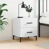Image de VidaXL Table de Chevet 40x35x47,5 cm - Blanc