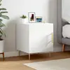 Image de vidaXL Table de Chevet - Blanc