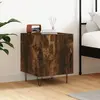 Image de VIDAXL Table de Chevet - Chêne Fumé